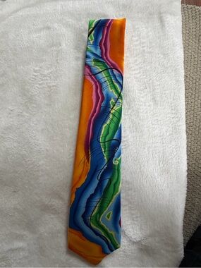 Jerry Garcia Colorful Abstract tie